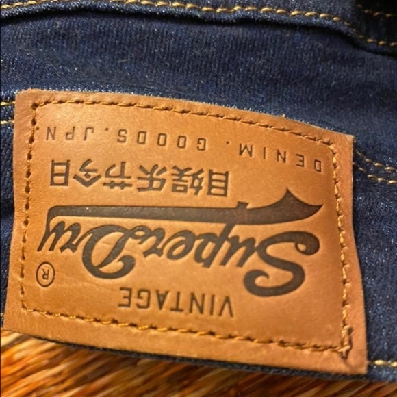 Superdry Denim - Amazing quality woman’s dark wash Super Dry Cassie skinny jeans.  Size W26/L28